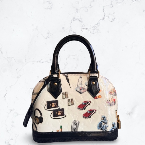 Louis Vuitton Alma BB Stickers Vernis - Picture 5 of 12